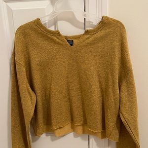 Yellow target long sleeve